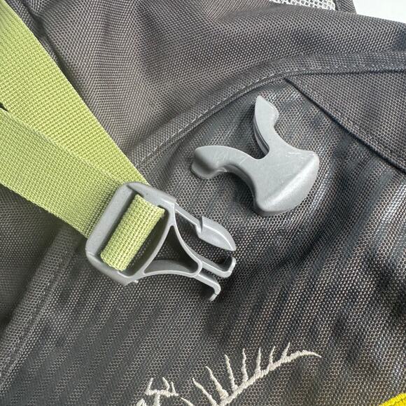 Osprey Flap Jack Pack Backpack Bag Hiking Laptop School  Outdoors Gray Yellow main image 13